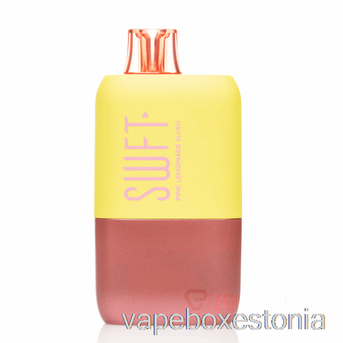 Vape Box Estonia Swft Icon 7500 Nutiekraan ühekordselt Kasutatav Roosa Limonaadi Lörts